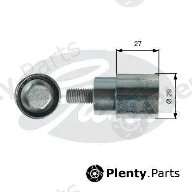 Gates-Sea T42143 — Deflection/Guide Pulley, timing belt PowerGrip®