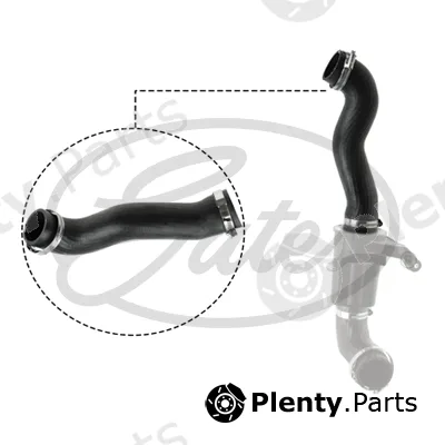 Gates-Sea 09-0718 — Charge Air Hose