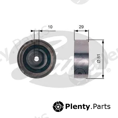 Gates-Sea T42305 — Deflection/Guide Pulley, timing belt PowerGrip®