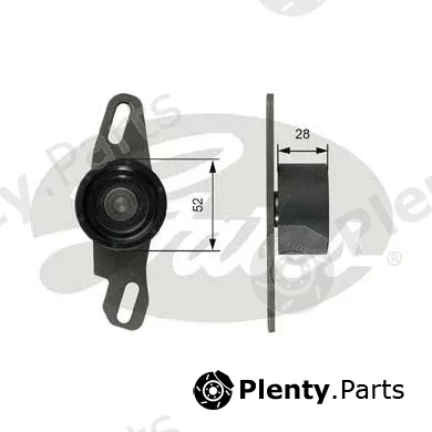 Gates-Sea T41251 — Tensioner Pulley, timing belt PowerGrip®
