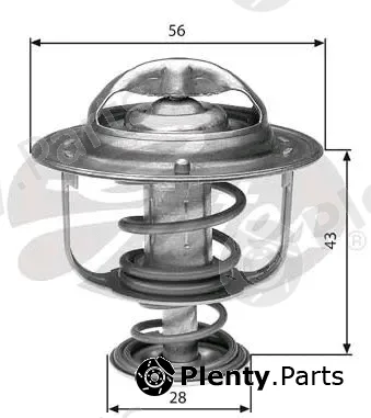 Gates-Sea TH31276G1 — Thermostat, coolant