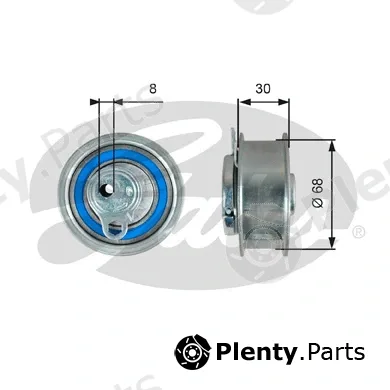 Gates-Sea T43219 — Tensioner Pulley, timing belt PowerGrip®