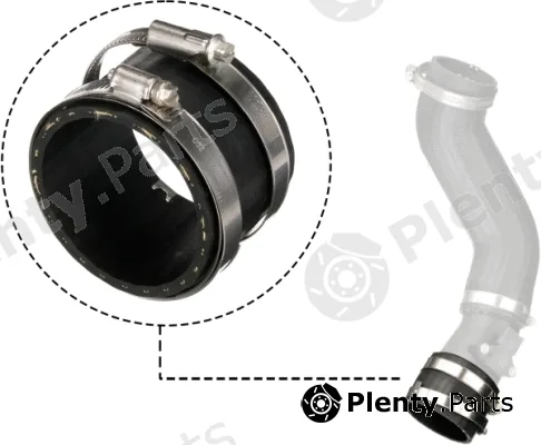 Gates-Sea 09-1467 — Charge Air Hose