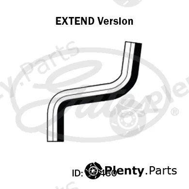 Gates-Sea 05-1073EX — Radiator Hose