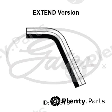 Gates-Sea 05-1249EX — Radiator Hose