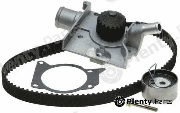 Gates-Mx TCKWP283A — Water Pump & Timing Belt Kit PowerGrip®