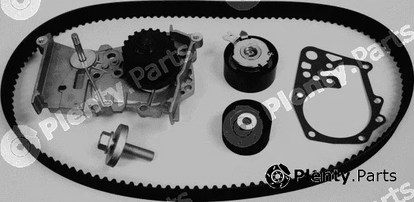Gates-Mx TCKWP1095M — Water Pump & Timing Belt Kit PowerGrip®