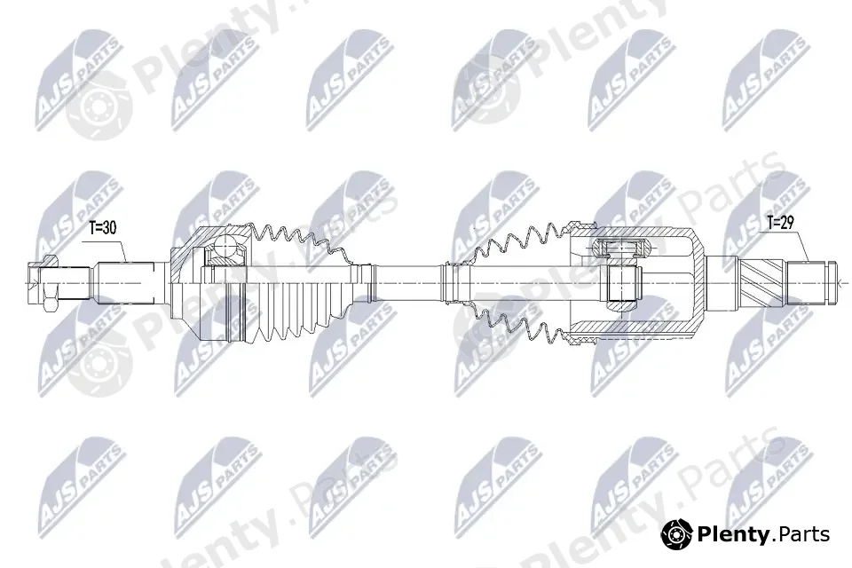 NTY NPW-CH-114 — Drive Shaft