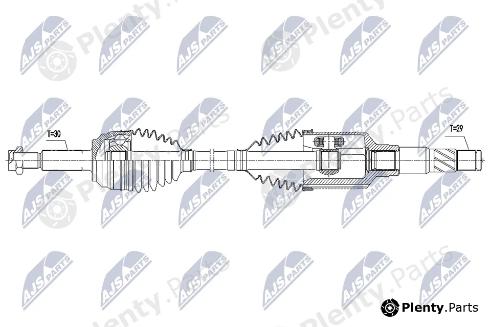 NTY NPW-CH-112 — Drive Shaft