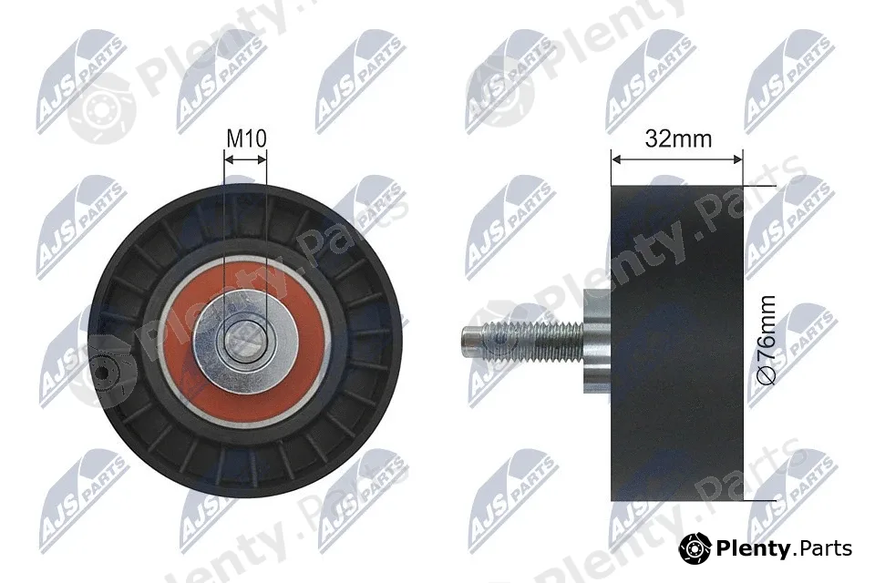 NTY RNK-CH-006 — Deflection/Guide Pulley, timing belt