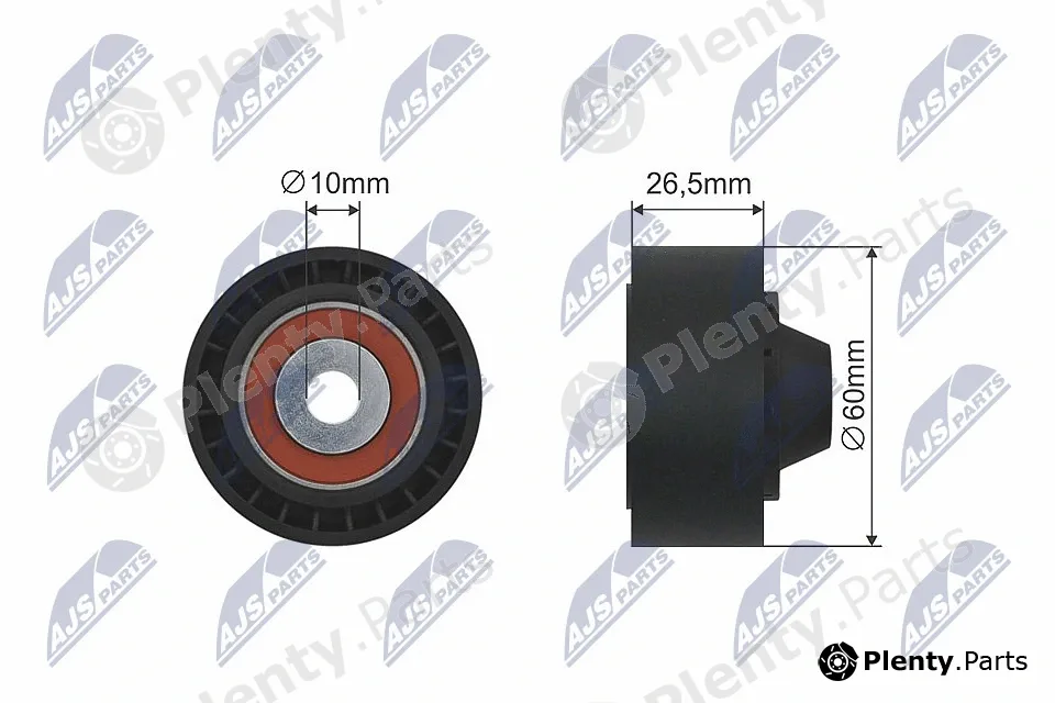 NTY RNK-CT-043 — Tensioner Pulley, V-belt