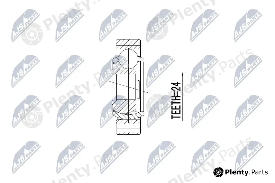NTY NPW-BM-034 — Joint Kit, drive shaft