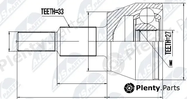 NTY NPZ-CH-018 — Joint Kit, drive shaft