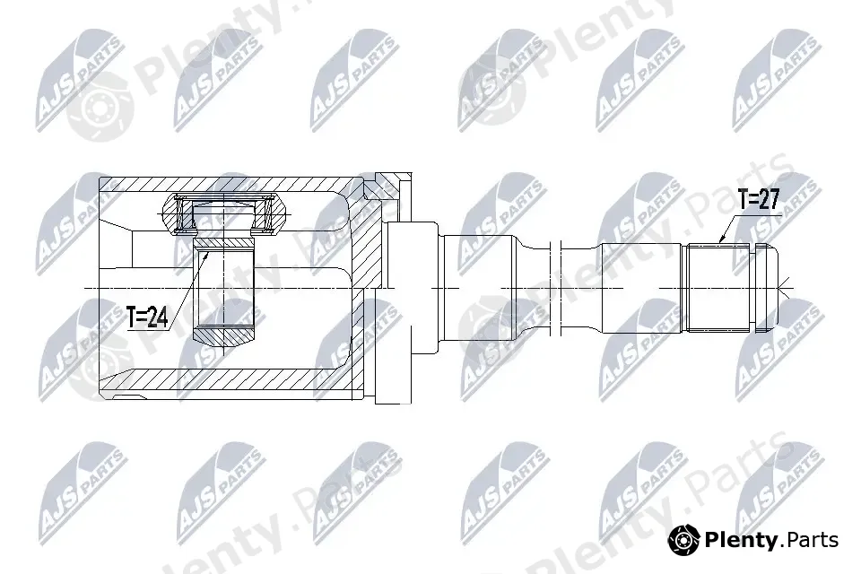 NTY NPW-BM-058 — Joint Kit, drive shaft