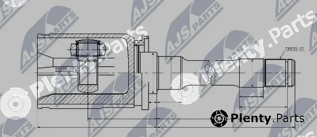 NTY NPW-BM-033 — Joint Kit, drive shaft