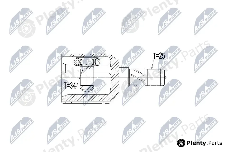 NTY NPW-CH-039 — Joint Kit, drive shaft