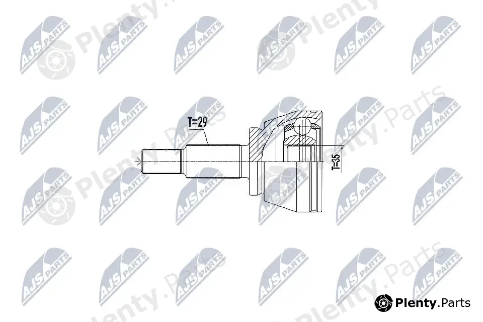 NTY NPZ-RE-057 — Joint Kit, drive shaft
