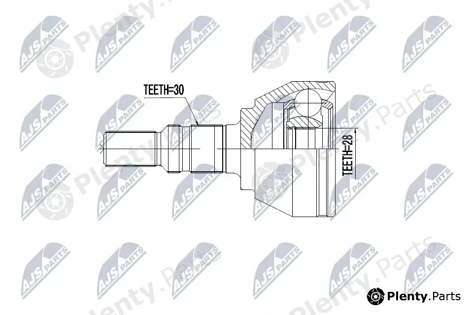 NTY NPZ-PL-040 — Joint Kit, drive shaft