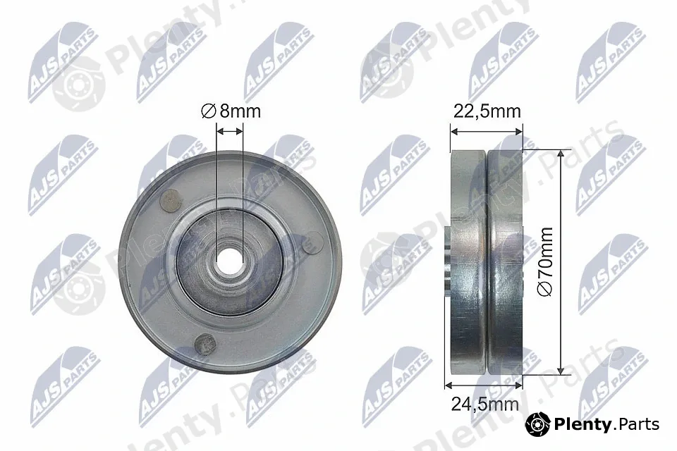 NTY RNK-BM-039 — Deflection/Guide Pulley, V-belt