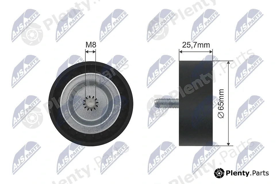 NTY RNK-CH-032 — Deflection/Guide Pulley, V-belt