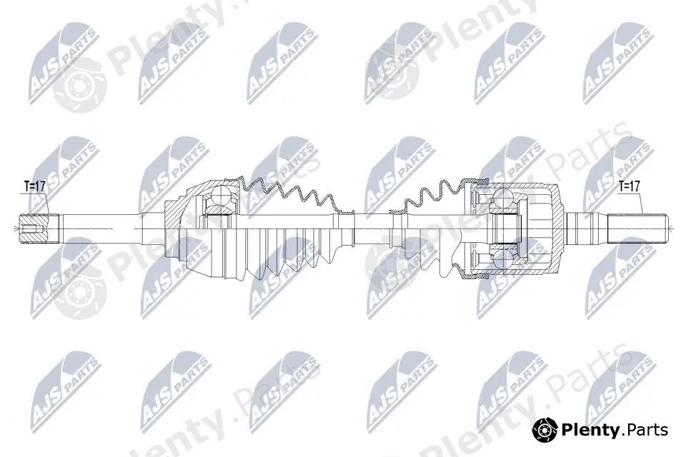 NTY NPW-IS-005 — Drive Shaft