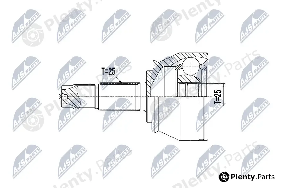 NTY NPZ-FT-056 — Joint Kit, drive shaft