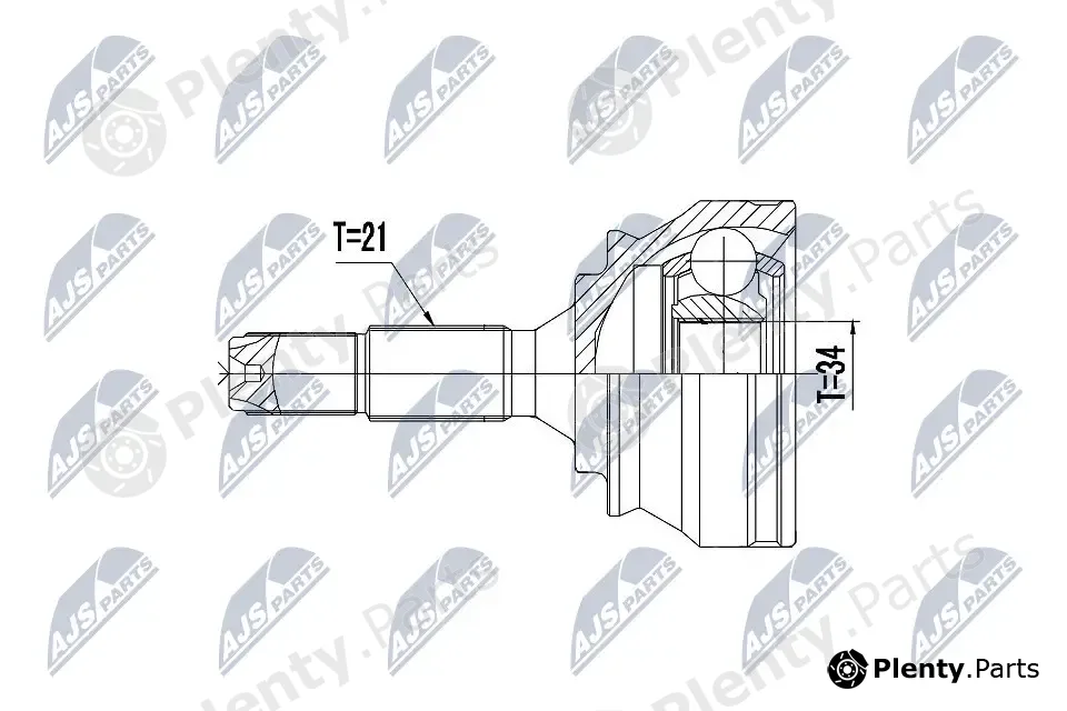 NTY NPZ-PE-032 — Joint Kit, drive shaft