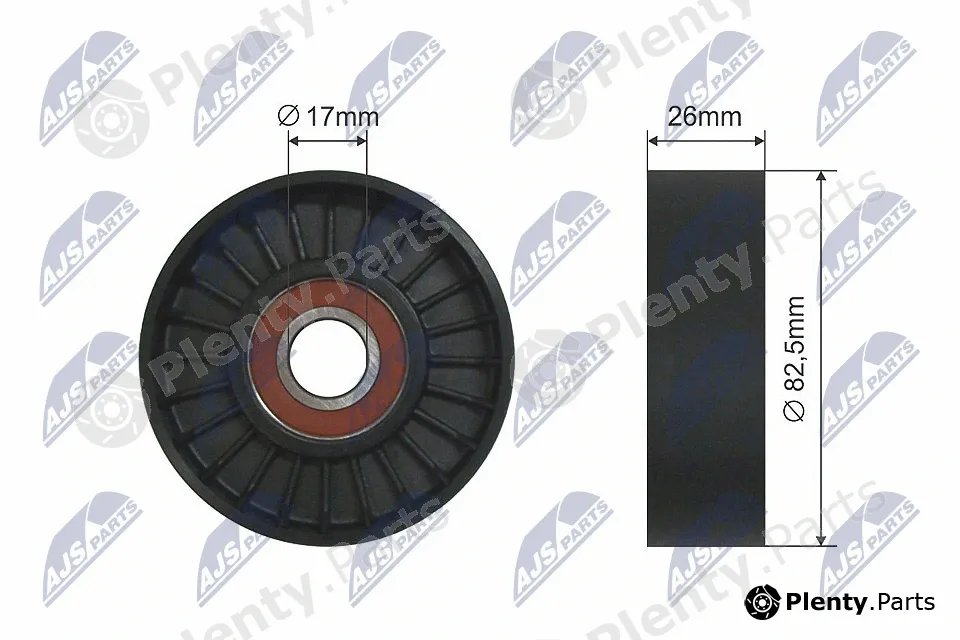 NTY RNK-FR-042 — Deflection/Guide Pulley, V-belt