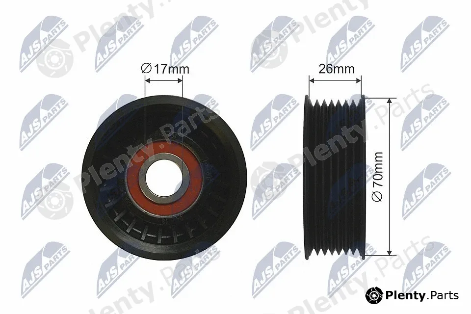 NTY RNK-VW-017 — Belt Tensioner, V-ribbed belt