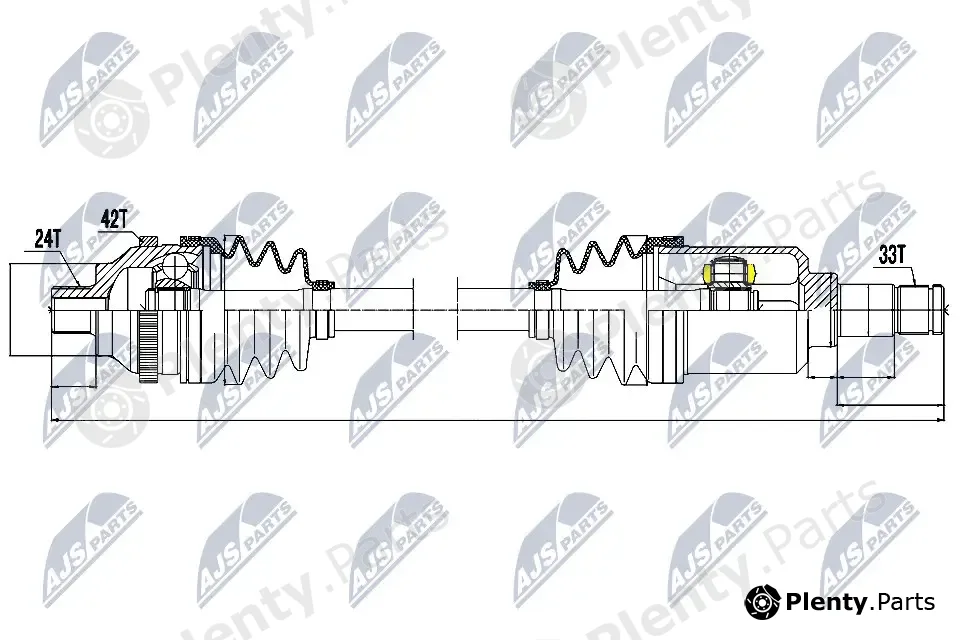 NTY NPW-ME-031 — Drive Shaft