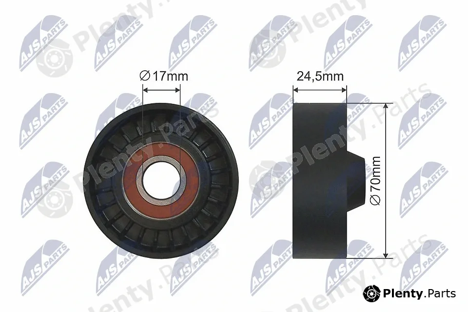 NTY RNK-AR-012 — Deflection/Guide Pulley, V-belt