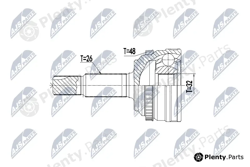 NTY NPZ-TY-096 — Joint Kit, drive shaft