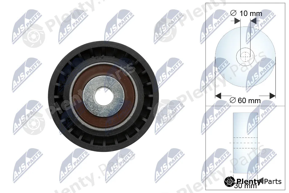 NTY RNK-CT-066 — Deflection/Guide Pulley, timing belt