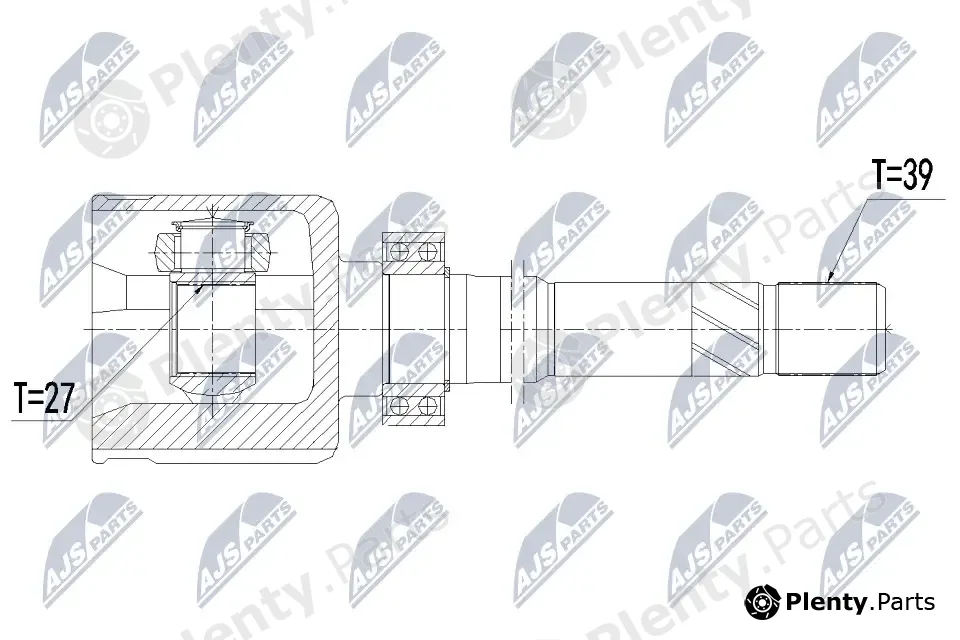 NTY NPW-PL-060 — Joint Kit, drive shaft