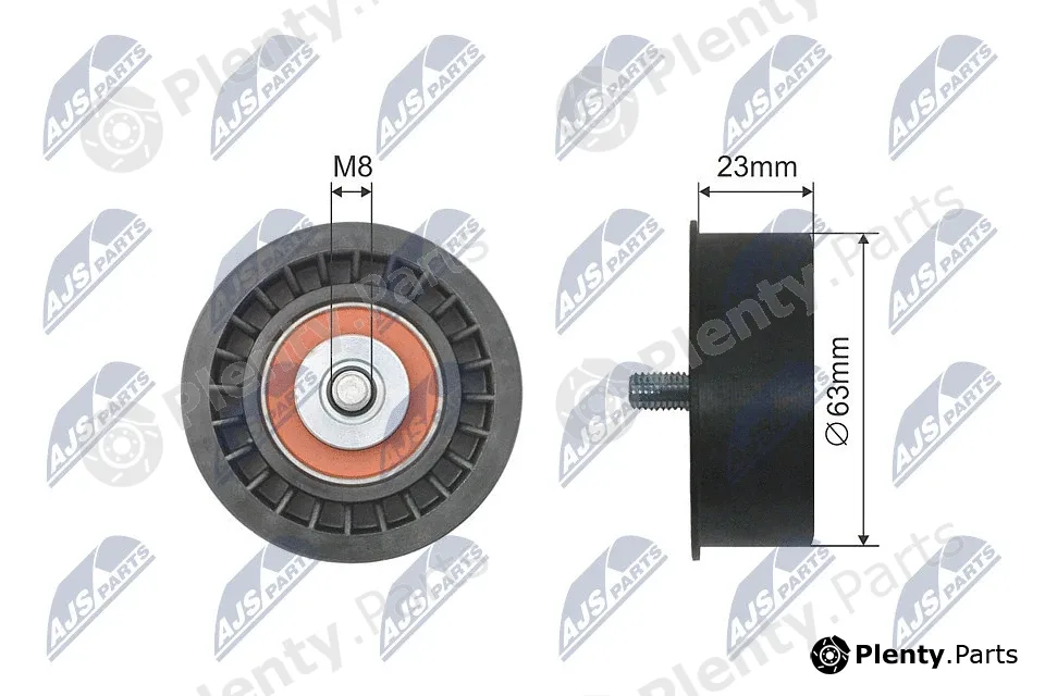 NTY RNK-PL-019 — Deflection/Guide Pulley, timing belt