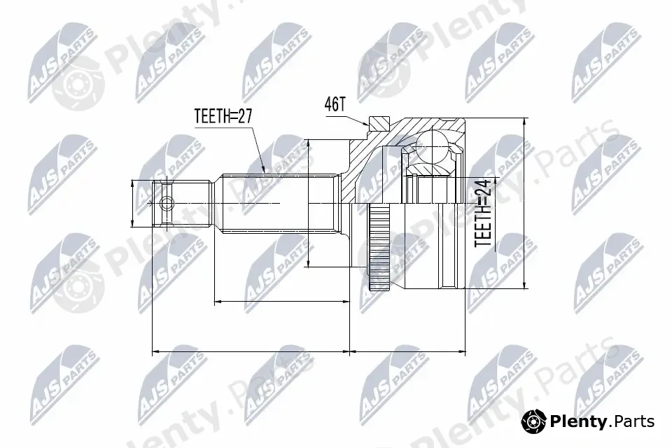 NTY NPZ-KA-359 — Joint Kit, drive shaft
