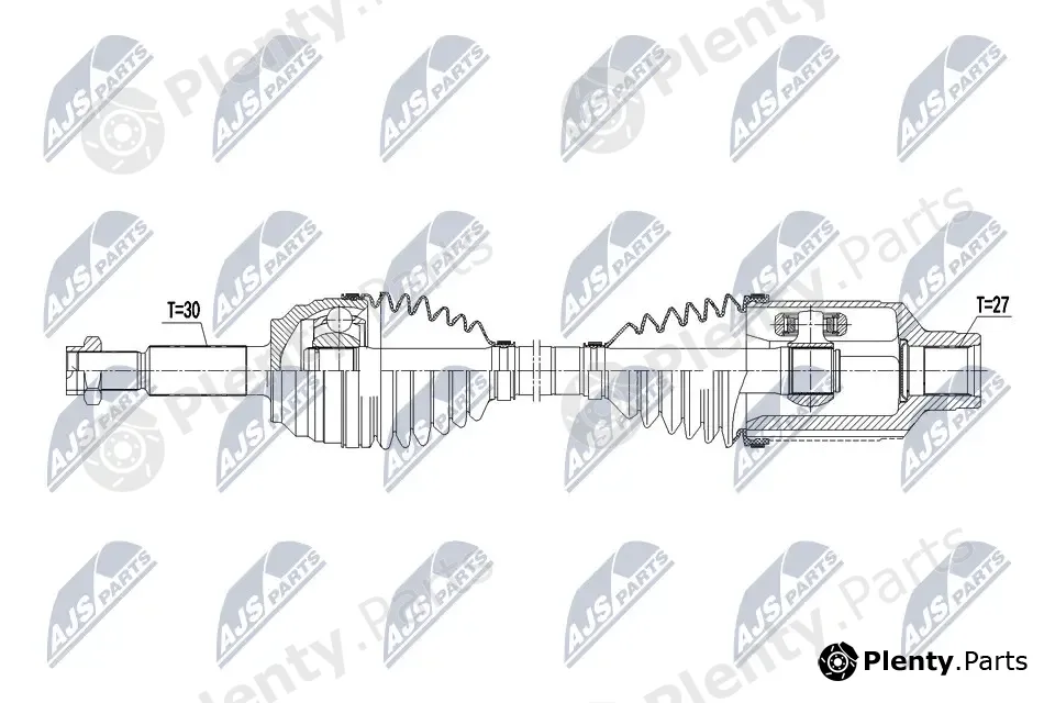 NTY NPW-CH-076 — Drive Shaft