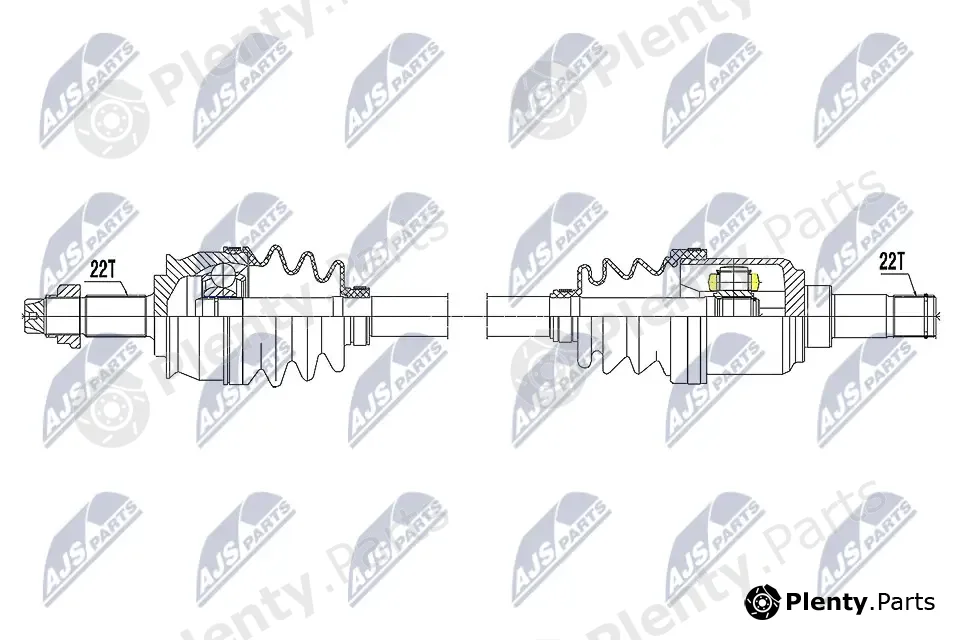 NTY NPW-FT-060 — Drive Shaft