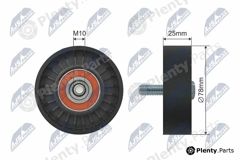 NTY RNK-CT-041 — Tensioner Pulley, V-belt