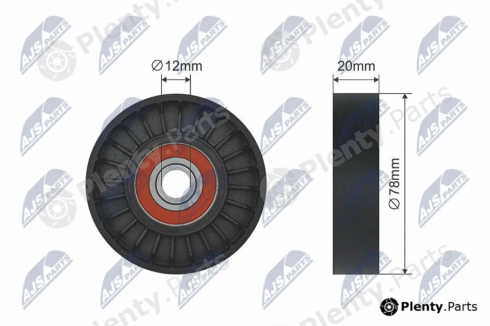 NTY RNK-HY-513 — Tensioner Pulley, V-belt