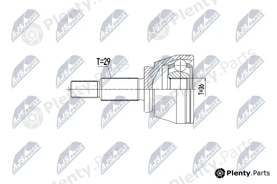 NTY NPZ-RE-059 — Joint Kit, drive shaft