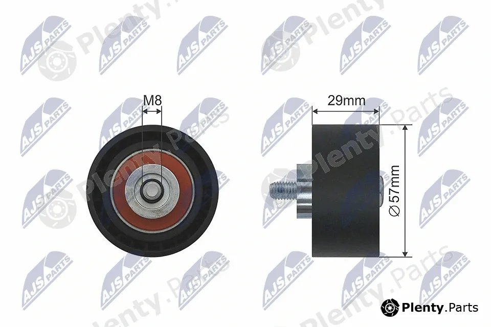 NTY RNK-AR-010 — Deflection/Guide Pulley, timing belt