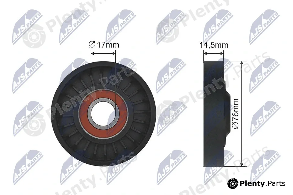 NTY RNK-HD-020 — Tensioner Pulley, V-belt