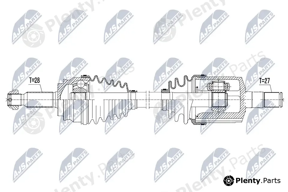 NTY NPW-CH-052 — Drive Shaft