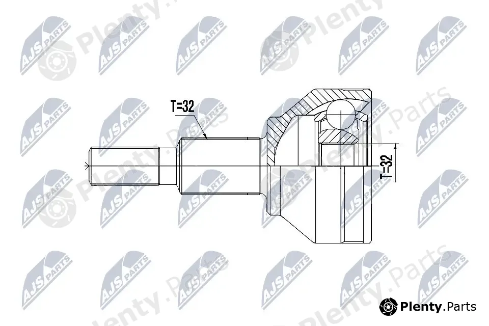 NTY NPZ-CH-029 — Joint Kit, drive shaft