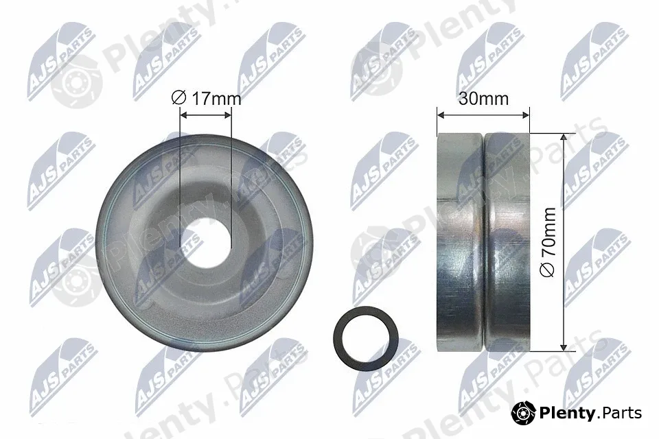 NTY RNK-HD-015 — Belt Tensioner, V-ribbed belt