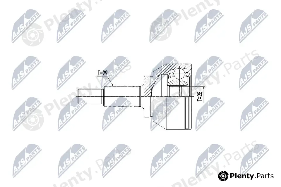 NTY NPZ-PL-041 — Joint Kit, drive shaft