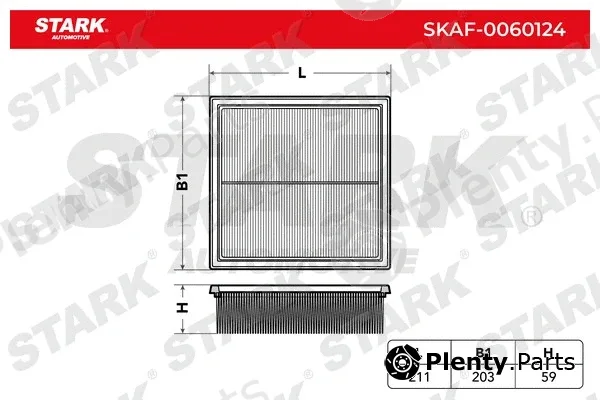 Stark SKAF-0060124 — Air Filter