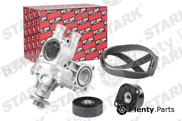 Stark SKPRB-51660075 — Water Pump + V-Ribbed Belt Kit