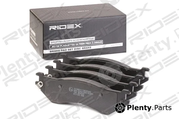 Ridex 402B1295 — Brake Pad Set, disc brake
